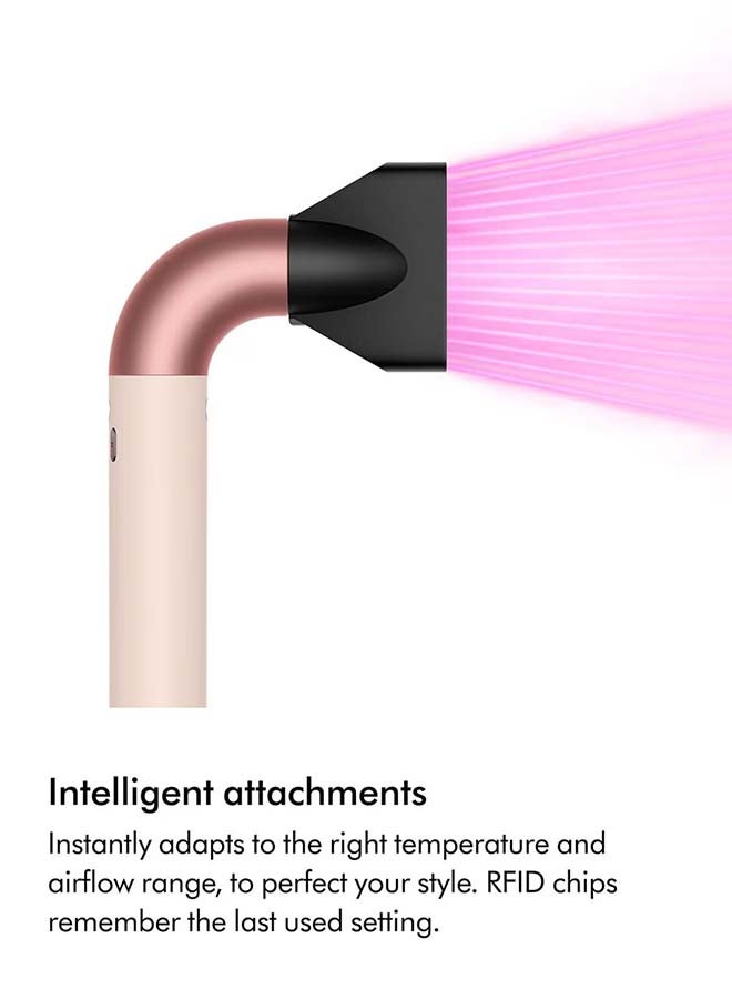 دايسون Supersonic r hair dryer - Curly+Coily (Ceramic Pink/Rose Gold) - Image 3