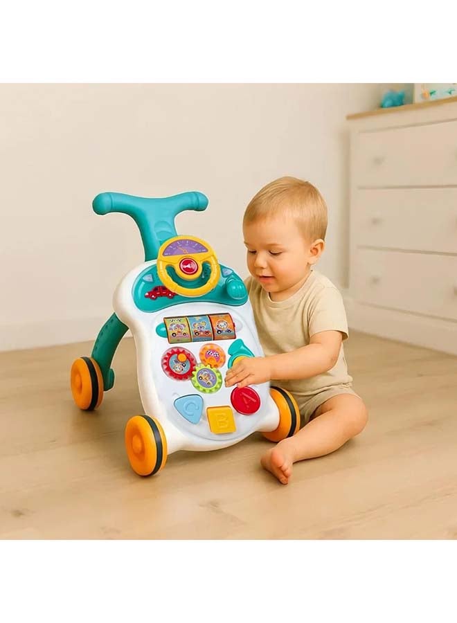playgro Steering Wheel Walker – Engaging Baby Toy for Development and Sensory Play, 0+ Months - Image 1