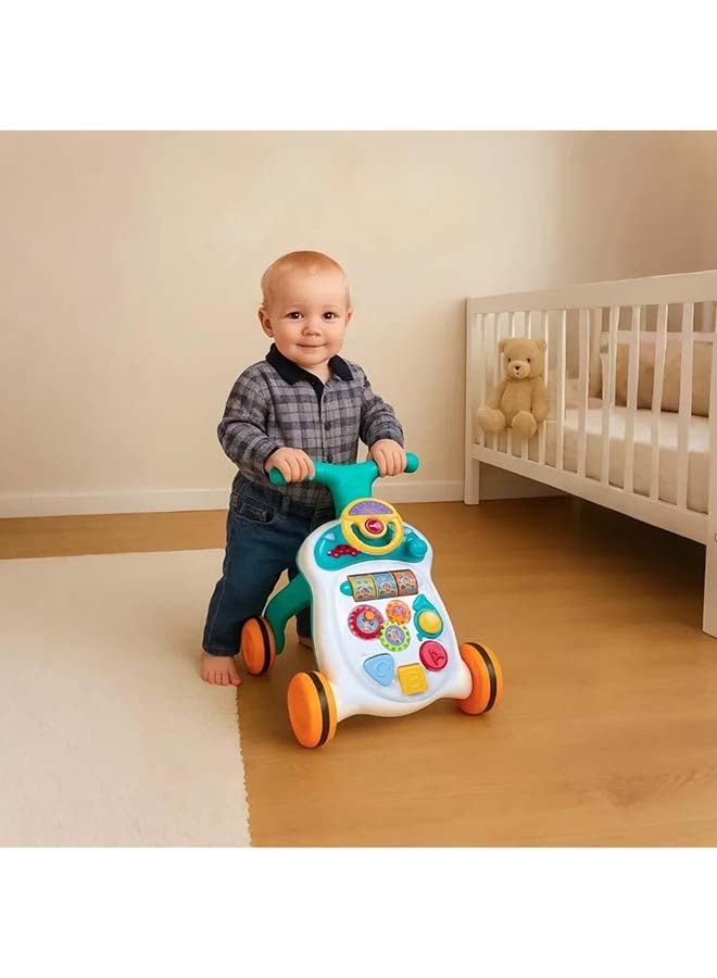 playgro Steering Wheel Walker – Engaging Baby Toy for Development and Sensory Play, 0+ Months - Image 2