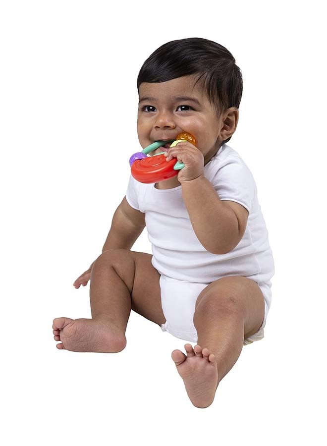 playgro In My Garden Apple Rattle (PG4088217) - Sensory Baby Toy, 0+ Months - Image 3