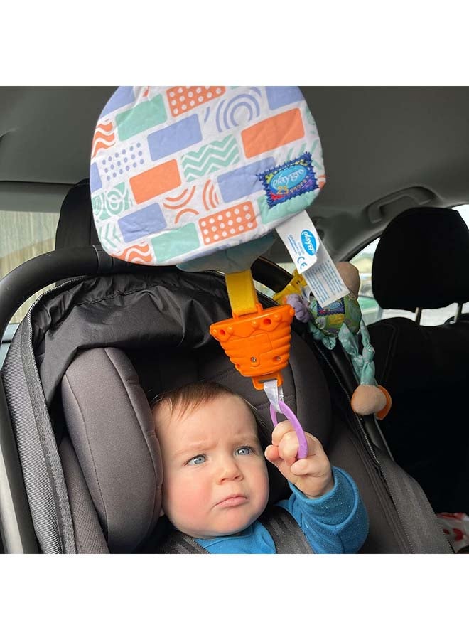 playgro Polar Pals Musical Pullstring Bear - Stroller Baby Toy, 0+ Months - Image 3