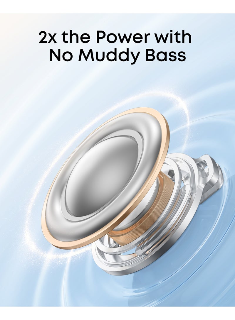 ساوند كور P31i من أنكر، إلغاء الضوضاء التكيفي في الوقت الحقيقي، صوت عالي الدقة، سماعات أذن بلوتوث لاسلكية، سماعات أذن للترجمة، 50 ساعة من وقت التشغيل، سماعات أذن لاسلكية، سماعات أذن بلوتوث، سماعات رأس بلوتوث - Image 4