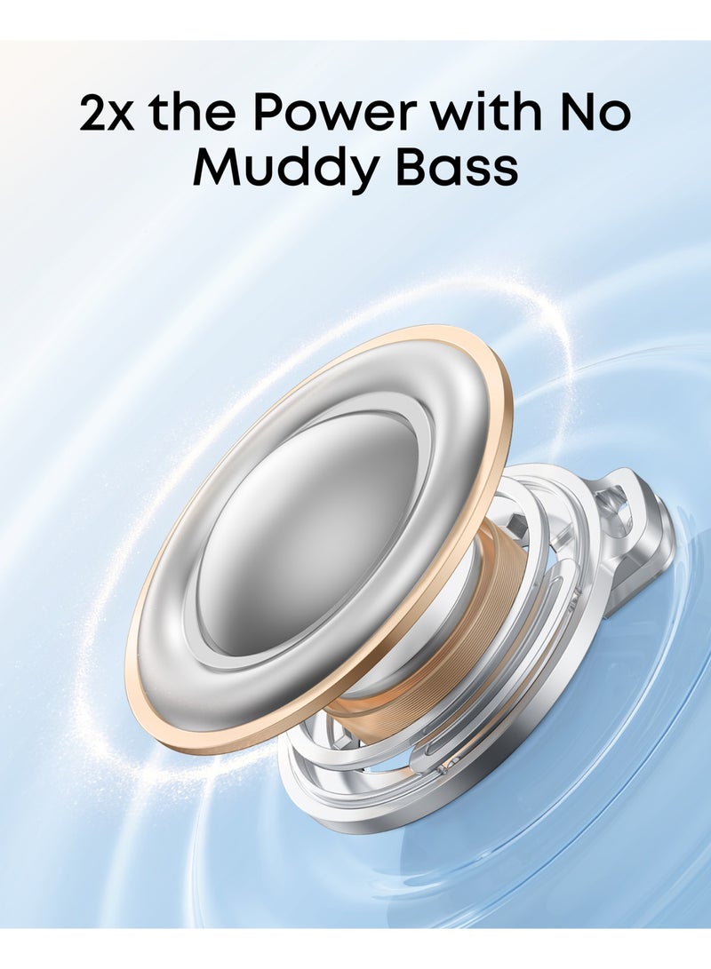 ساوند كور P31i من أنكر، إلغاء الضوضاء التكيفي في الوقت الحقيقي، صوت عالي الدقة، سماعات أذن بلوتوث لاسلكية، سماعات أذن للترجمة، 50 ساعة من وقت التشغيل، سماعات أذن لاسلكية، سماعات أذن بلوتوث، سماعات رأس بلوتوث - Image 4