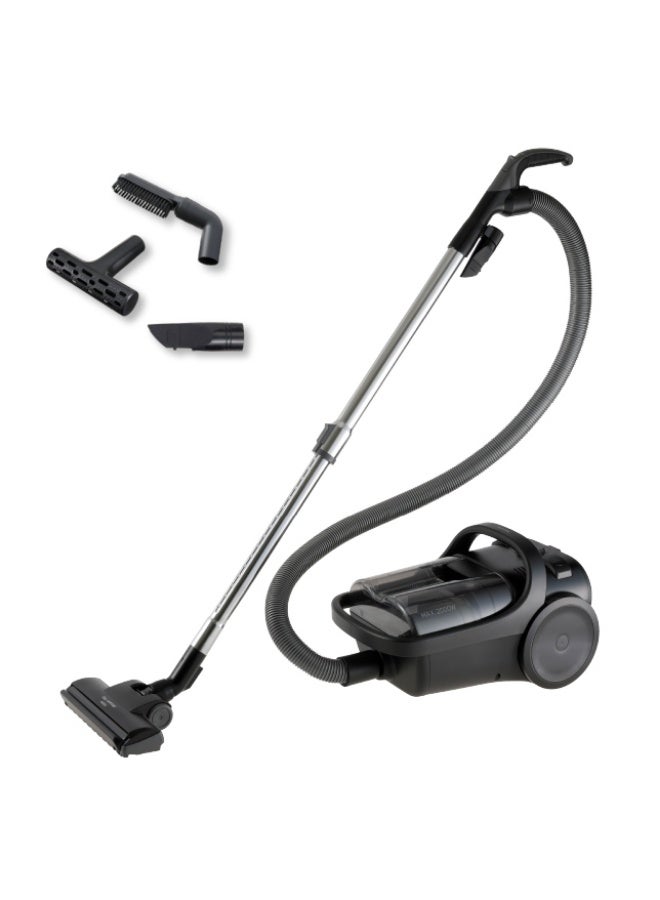 Panasonic Bagless Vacuum Cleaner - Slide Power Control - AntiBacteria Filter - 2.2 L 220 W MC-CL605K Black - Image 3