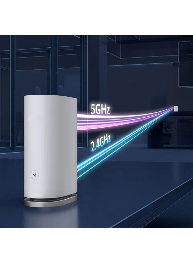 هواوي واي فاي مِش 3 AX3000 - واي فاي 6 بلس لكامل المنزل، تغطية تصل إلى 200㎡، تحكم أبوي، 6 منافذ جيجابت، اتصال يصل إلى 250 جهاز - WS8100 - Image 4