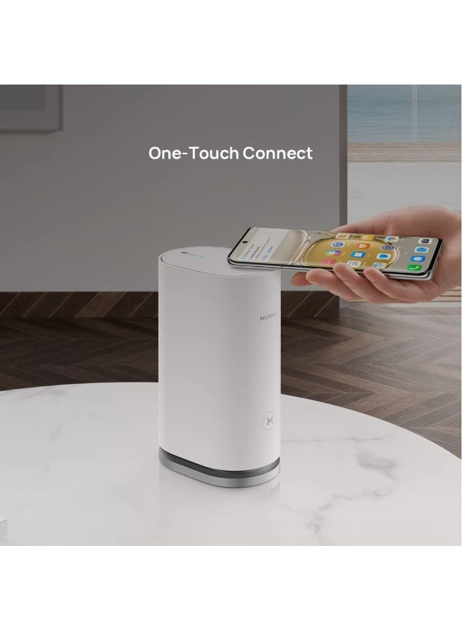 هواوي واي فاي مِش 3 AX3000 - واي فاي 6 بلس لكامل المنزل، تغطية تصل إلى 200㎡، تحكم أبوي، 6 منافذ جيجابت، اتصال يصل إلى 250 جهاز - WS8100 - Image 2