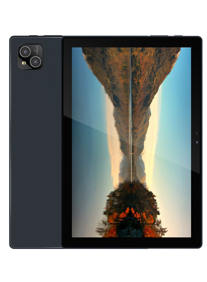 تيلي تاب تابلت TL-4 بحجم 10.1 بوصة وذاكرة RAM سعة 8GB وذاكرة داخلية 512GB ويدعم 4G-LTE بشريحتين SIM باللون الأسود مع غلاف جلدي أسود | لوحة مفاتيح لاسلكية | ماوس | قلم | سماعات أذن | شاحن Type-C - Image 4