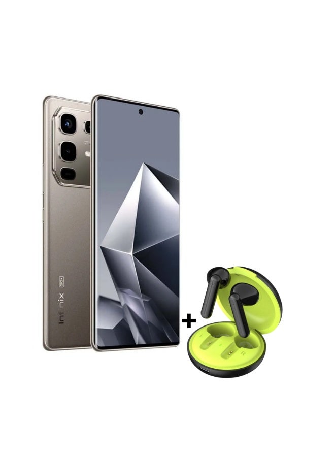 إنفينيكس نوت 50 إس ثنائي الشريحة رمادي تيتانيوم 8 جيجابايت رام 256 جيجابايت 5G + هدية - النسخة الشرق أوسطية - Image 1