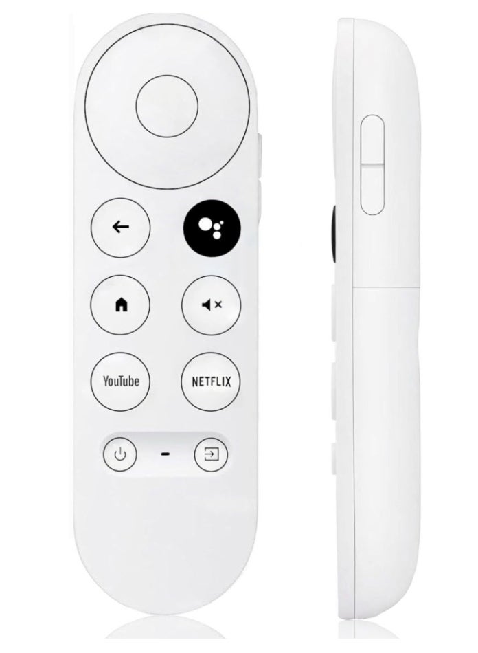 جوجل Original Google Voice Remote for Chromecast with Google TV HD & Chromecast with Google TV 4K– White - Image 4