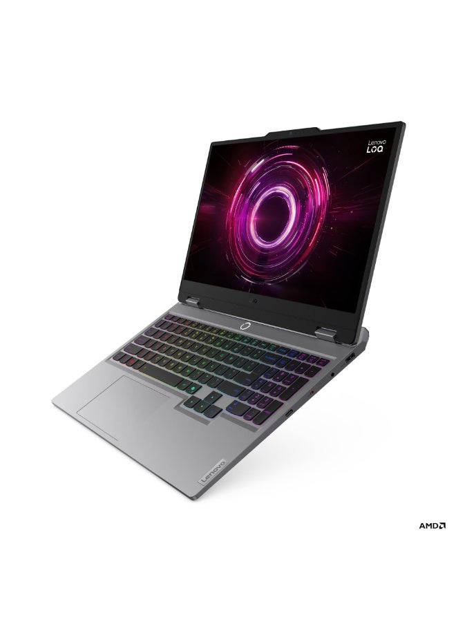 Lenovo LAPTOP LENOVO LOQ ESSENTIAL 15IRX11 CPU I7 13650 HX RAM 16G DDR5 4800 HDD 512 SSD M2 NVME VGA NIVIDIA RTX5050 8G DDR7 15.6 FHD 144HZ WIN 11 HOME 2 YEARS WARRANTY 83SC001NED English/Arabic luna grey - Image 4