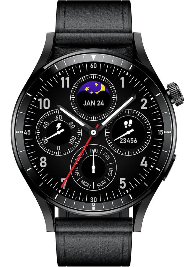 إنفينيكس ساعة إنفينكس XWatch N4 برو (XW4E) - شاشة AMOLED HD بحجم 1.43 بوصة، مقاومة للماء IP68، مدة استخدام تصل إلى 12 يوم، V5.3، معدل ضربات القلب، SPO2، بطارية 300 مللي أمبير، شحن لاسلكي، تدعم المكالمات - Image 2