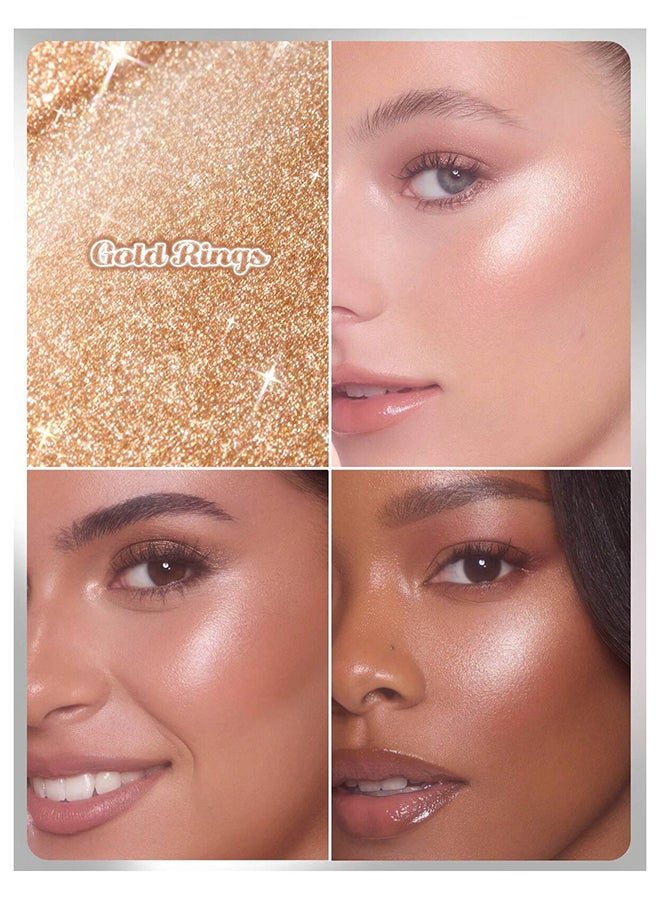 SHEGLAM Buttery Bling Highlight Stick Gold Rings - Image 2