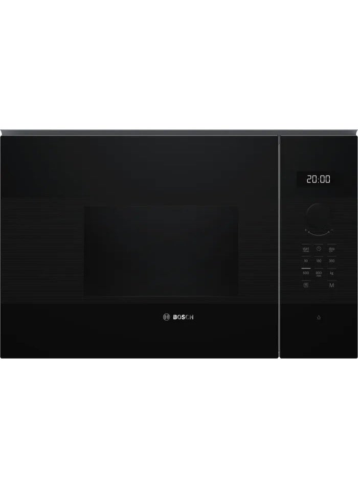 Built-In Microwave Oven 20L Series 4, Touch Control – 20 L 800 W BFL524MB2 Black