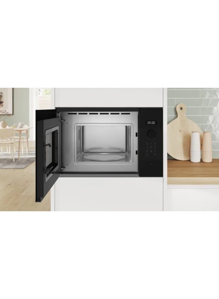 BOSCH Built-In Microwave Oven 20L Series 4, Touch Control – 20 L 800 W BFL524MB2 Black - Image 3