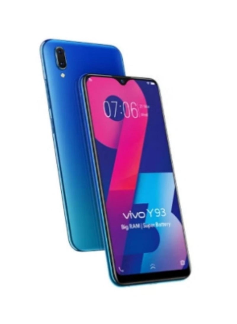 vivo Y93 Dual SIM Ocean Blue 6GB RAM 128GB 4G LTE With Free Gift Mobile Holder - Image 3