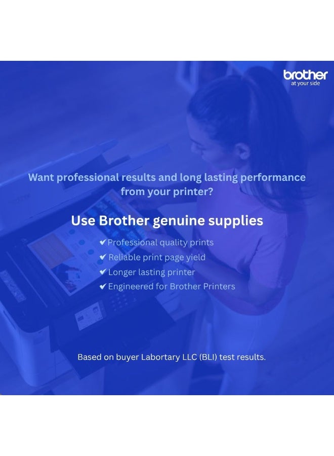 بروذر خراطيش حبر LC472BK الأصلية، سوداء، إنتاج يصل إلى 550 صفحة - Image 3