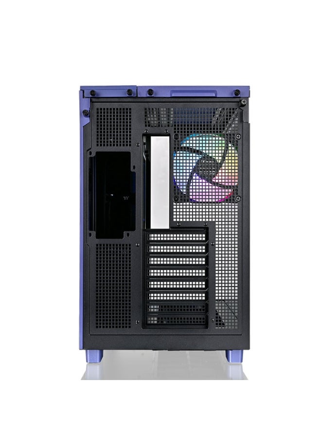 ثيرمال تيك View 380 XL TG ARGB Future Dusk Mid-Tower PC Case, Tempered Glass, 4 ARGB Fans, Dual-Chamber, ATX/Micro-ATX/Mini-ITX, 360mm Radiator, GPU 420mm, USB-C | CA-11E-00MNWN-00 - Image 5