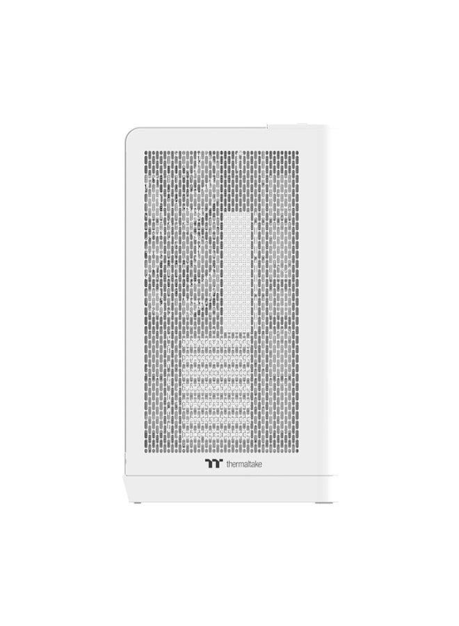 ثيرمال تيك View 390 Air Mid Tower Case – Curved Tempered Glass, ATX/Micro-ATX/Mini-ITX, Vertical GPU Mount, Dual 120mm Fans, Up to 360mm Radiator, USB 3.2 Type-C, White | CA-11F-00M6WN-00 - Image 3