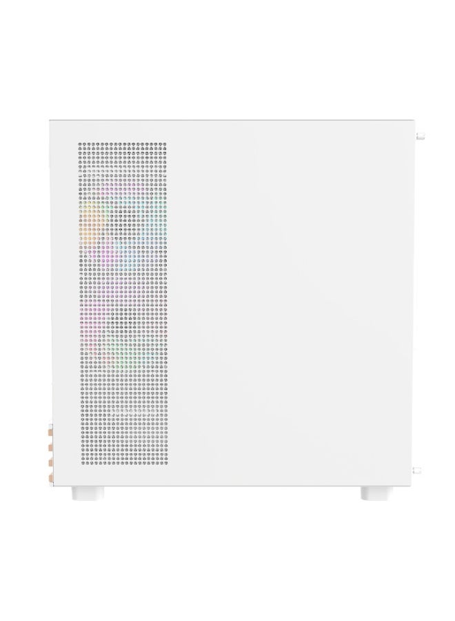 ثيرمال تيك View 270 Plus WS ARGB Mid Tower Gaming PC Case – Dual Tempered Glass Panels, Pre‑installed ARGB Fans & Sync, USB‑C, 360mm Radiator Support, High‑Airflow Cooling, ATX/E‑ATX Build, HDD & SSD Storage, White | CA-1Y7-00M6WN-WS - Image 5