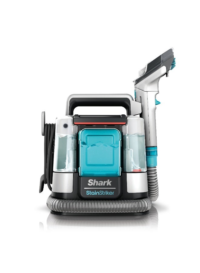 Shark Stain Striker & Spot Cleaner with Tough Stain, Carpet & Upholstory Cleaner with Crevice & Hose-Cleaning Tools, 2x Bespoke Cleaning Formulas to Remove Stains, Odours, Dirt & Grime PX200MET 1.25 L 450 W 622356302999 white - Image 2