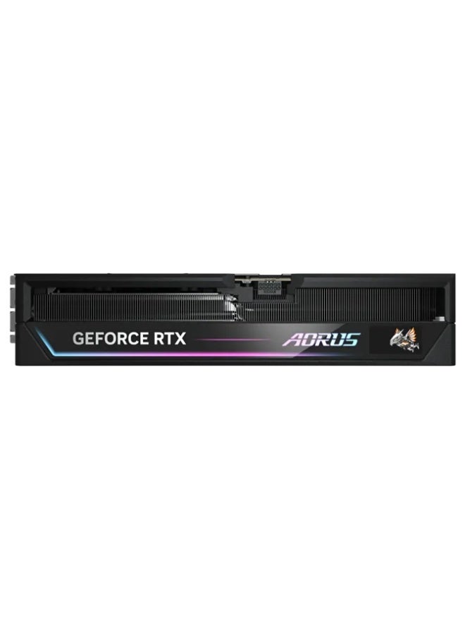 جيجابايت AORUS GeForce RTX 5090 MASTER 32GB GDDR7 PCIe 5.0 Graphics Card, 21760 CUDA Cores, 2655 MHz Boost, 512‑bit, WINDFORCE Cooling, RGB + LCD Edge View, 3× DP 2.1 & HDMI 2.1b, Dual BIOS, High‑Performance Gaming & AI/Rendering | 9VN5090AM-00-G10 - Image 3