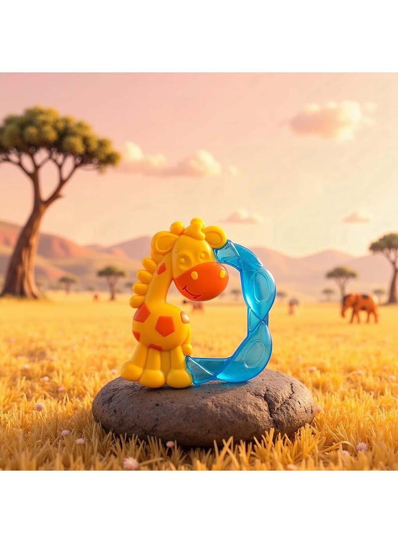 playgro Jerry Giraffe Water Teether - Rattle Baby Toy for Sensory Play, 0+ Months - Image 4