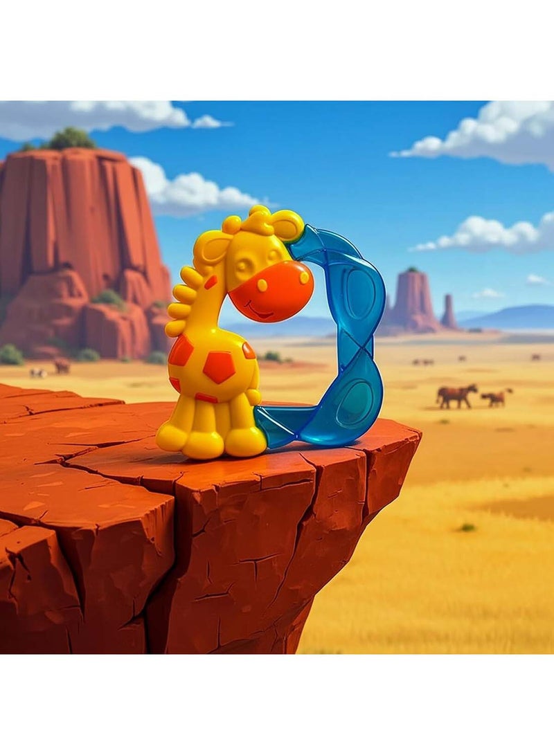 playgro Jerry Giraffe Water Teether - Rattle Baby Toy for Sensory Play, 0+ Months - Image 5