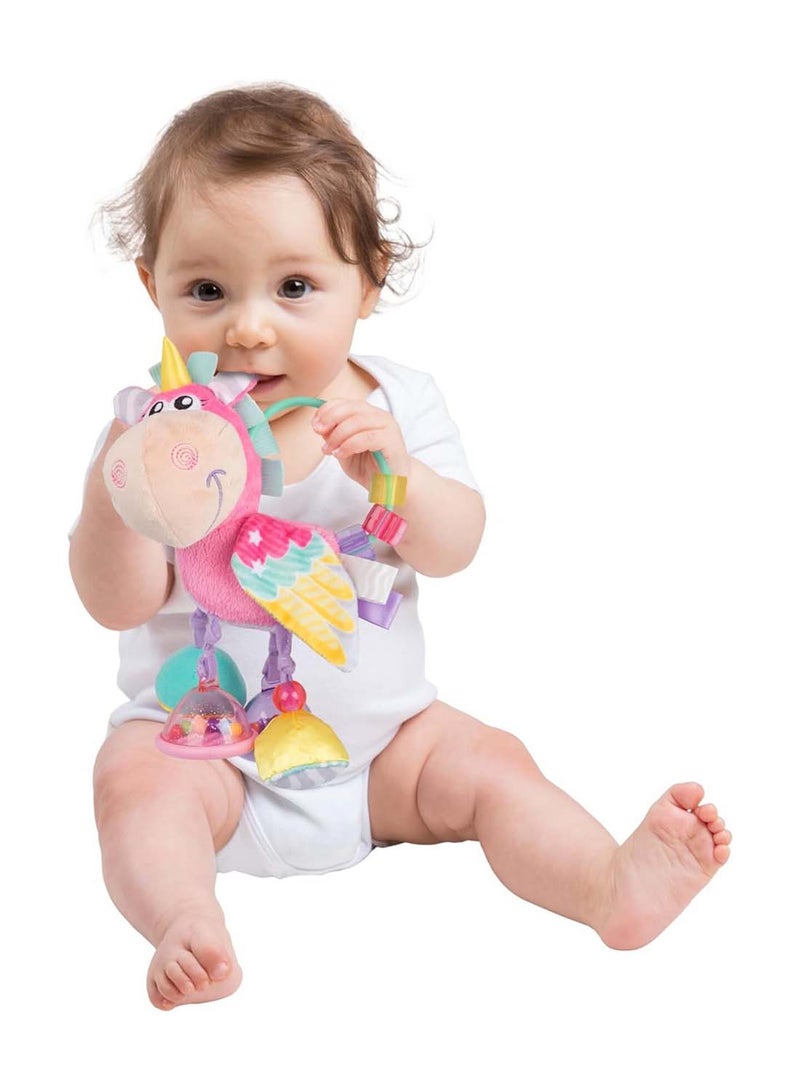 playgro Unicorn Activity Rattle (Polybag) - 0+ Months - Image 4