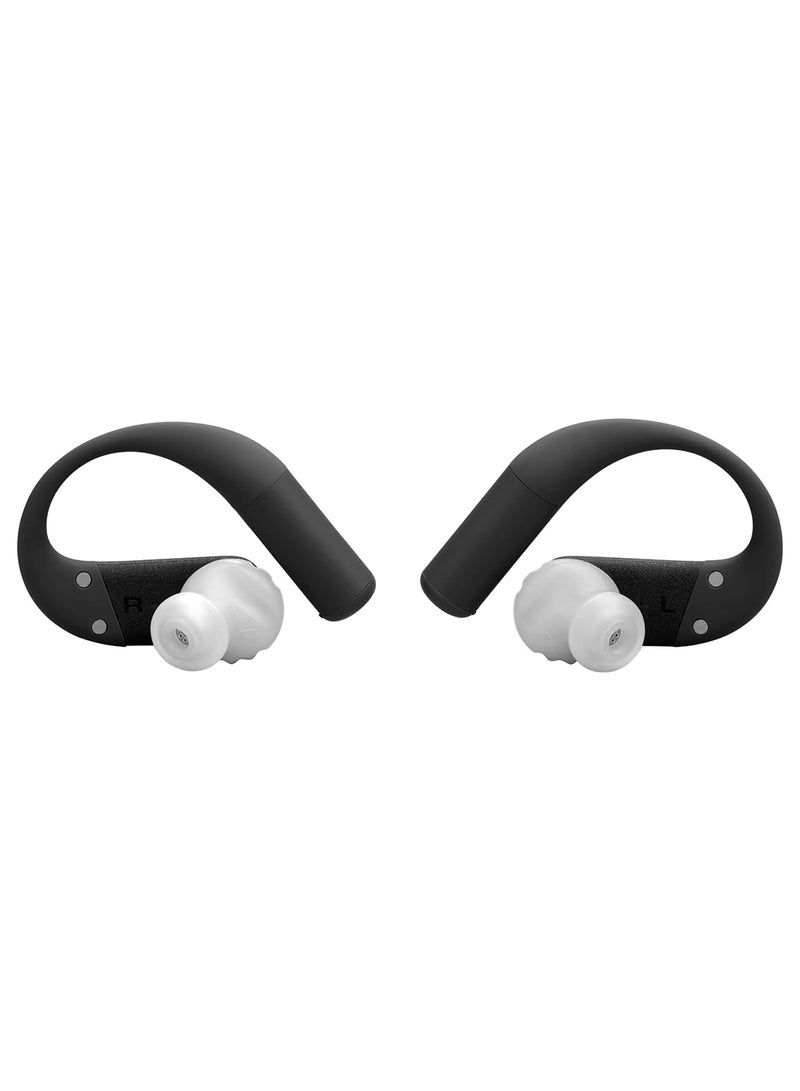 جي بي إل سماعات أذن رياضية JBL Endurance Peak 4 اللاسلكية بالكامل مع إلغاء الضوضاء، عمر بطارية 48 ساعة، تصميم TwistLock لتناسب آمن، مقاومة للماء والغبار IP68، صوت JBL Pure Bass - Image 3