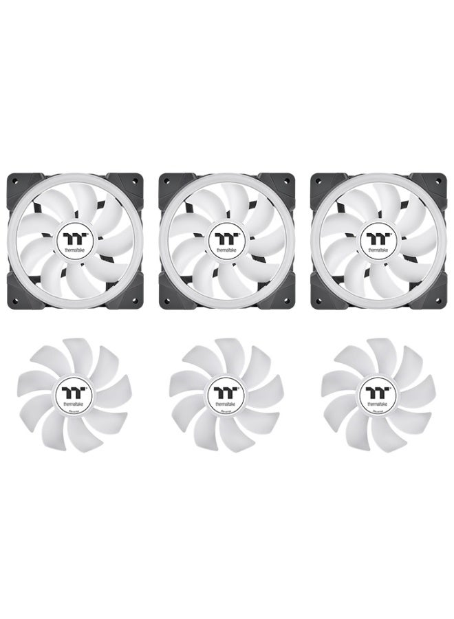 Thermaltake MINECUBE 360 Ultra ARGB AIO Liquid Cooler – 360mm Radiator, Quad TFT LCD Display, SWAFAN EX12 ARGB Fans, Magnetic Connectors, CPU & VRM Cooling, Intel & AMD Compatible, Black | CL-W481-PL12SW-A - Image 5