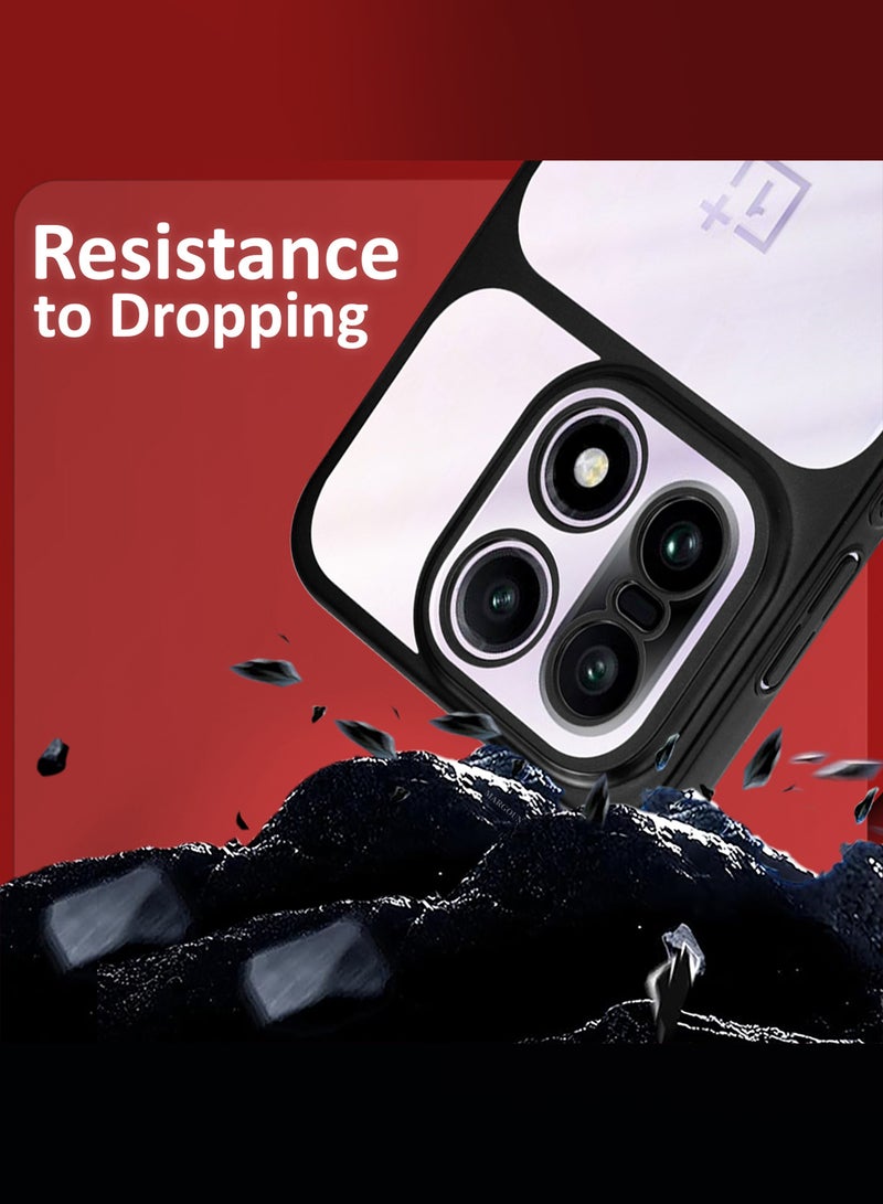 مارجون غطاء حماية نحيف من PC لهاتف OnePlus 15 - زوايا معززة وحماية عدسة الكاميرا مع واقي شاشة للخصوصية - Image 4