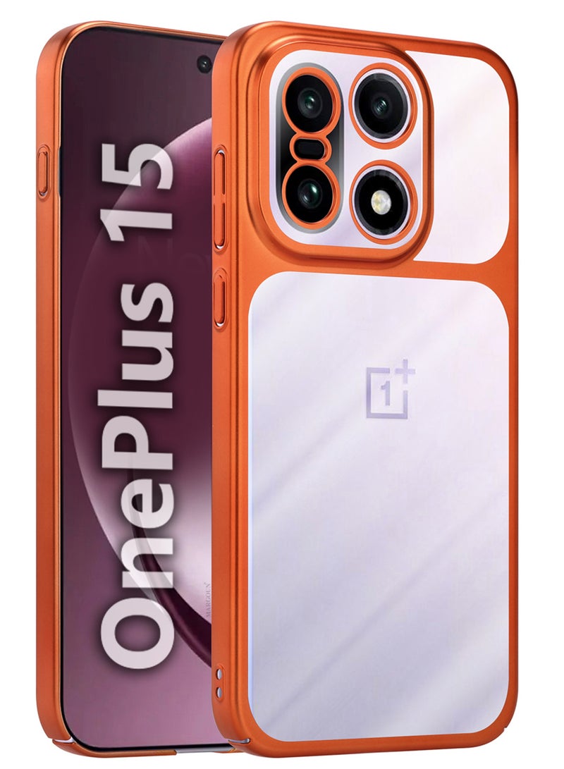 مارجون غطاء حماية رقيق من PC لهاتف OnePlus 15 - زوايا معززة وحماية عدسة الكاميرا - Image 1