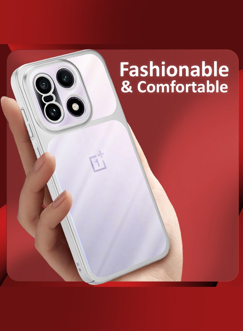 مارجون غطاء حماية رقيق من PC لهاتف OnePlus 15 - زوايا معززة وحماية عدسة الكاميرا مع واقي شاشة الخصوصية - Image 5