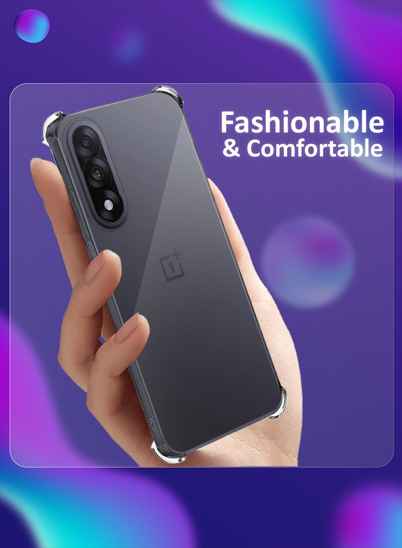 مارجون Gorilla Shockproof Clear TPU Case Cover for OnePlus Ace 5 Ultra 5G - Air Cushion Corners and Raised Camera Guard Clear-1 - Image 4