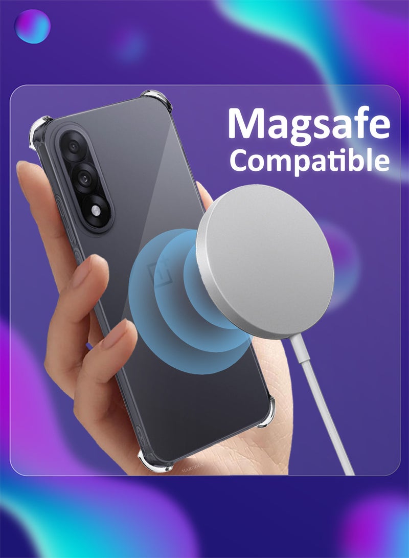 مارجون Gorilla Shockproof Clear TPU Case Cover for OnePlus Ace 5 Ultra 5G - Air Cushion Corners and Raised Camera Guard Clear-1 - Image 3
