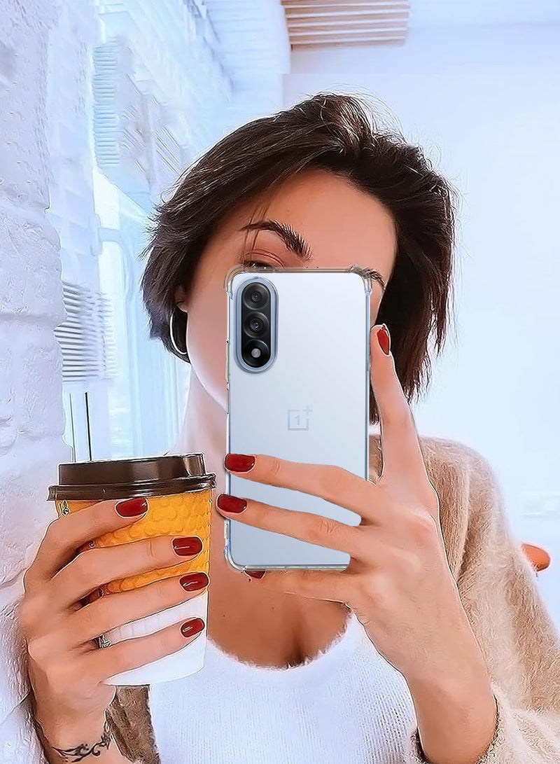 مارجون غطاء حماية شفاف من TPU مقاوم للصدمات لجهاز OnePlus Nord 5 5G - زوايا هوائية ودرع كاميرا مرتفع - Image 5