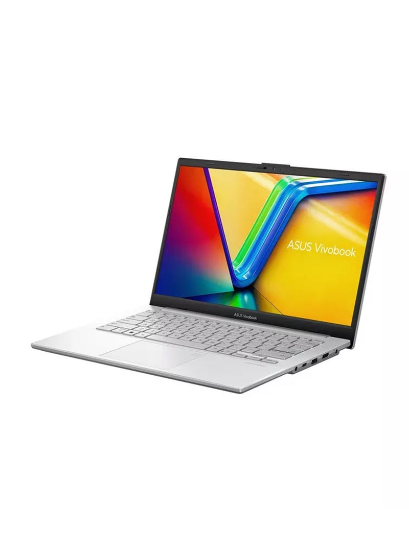 ASUS Vivobook Go 14 Laptop With 14 Inch Full HD (1920x1080) Display 60Hz, Ryzen 5-7520U Processor/8GB RAM DDR5/512GB SSD/Windows 11 Home/AMD Radeon Graphics/ English/Arabic Cool Silver - Image 3