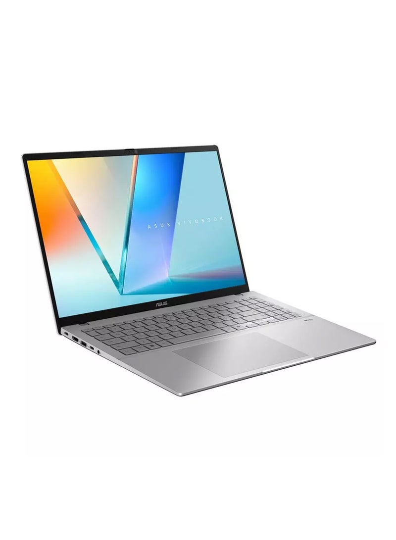 ASUS Vivobook S16 Laptop With 16 Inch WUXGA (1920x1200) Display 144Hz, Intel Core 5-210H Processor/16GB RAM DDR5/512GB SSD/Intel UHD Graphics/Windows 11 Home/ English/Arabic Cool Silver - Image 2