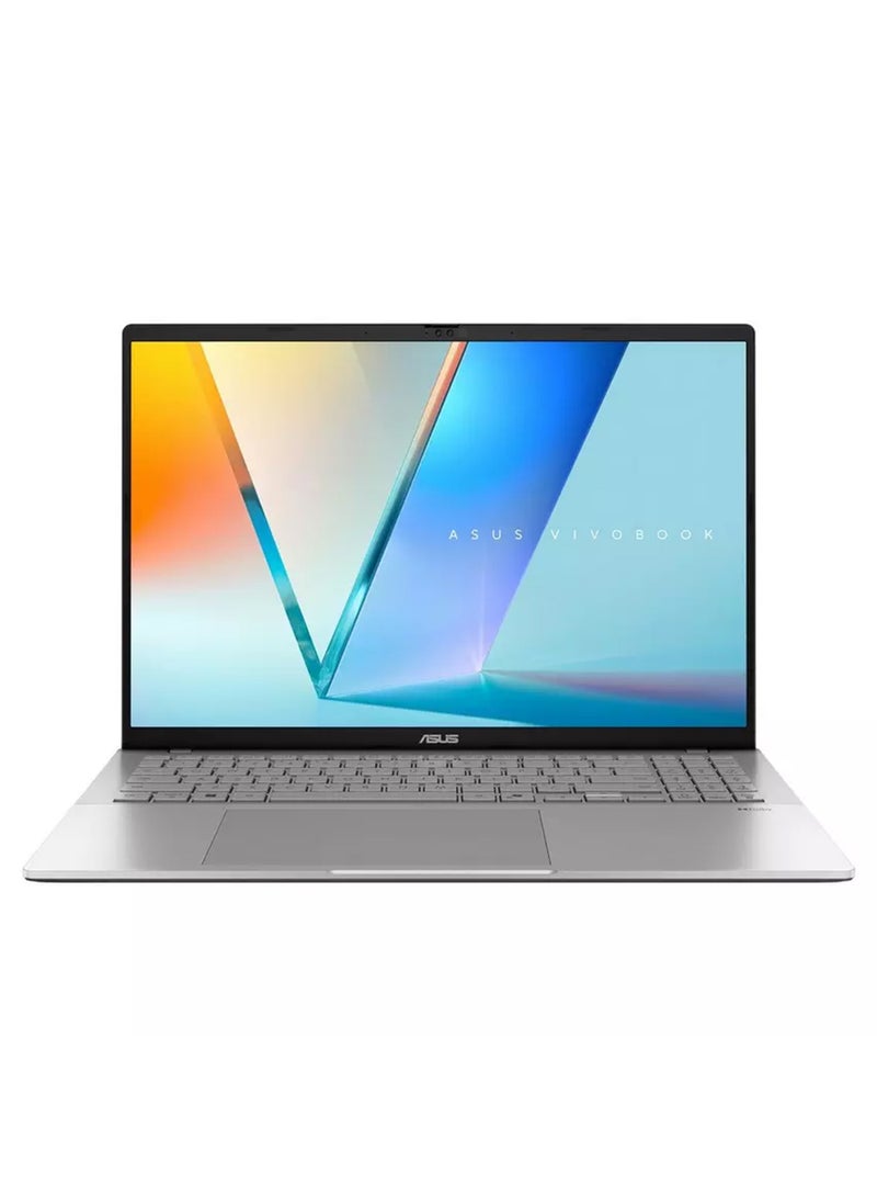 ASUS Vivobook S16 Laptop With 16 Inch WUXGA (1920x1200) Display 144Hz, Intel Core 5-210H Processor/16GB RAM DDR5/512GB SSD/Intel UHD Graphics/Windows 11 Home/ English/Arabic Cool Silver - Image 1
