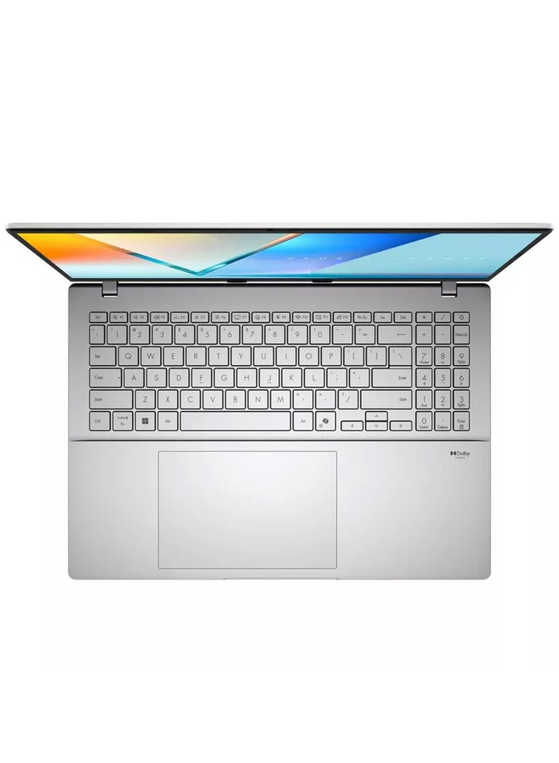 ASUS Vivobook S16 Laptop With 16 Inch WUXGA (1920x1200) Display 144Hz, Intel Core 5-210H Processor/16GB RAM DDR5/512GB SSD/Intel UHD Graphics/Windows 11 Home/ English/Arabic Cool Silver - Image 5