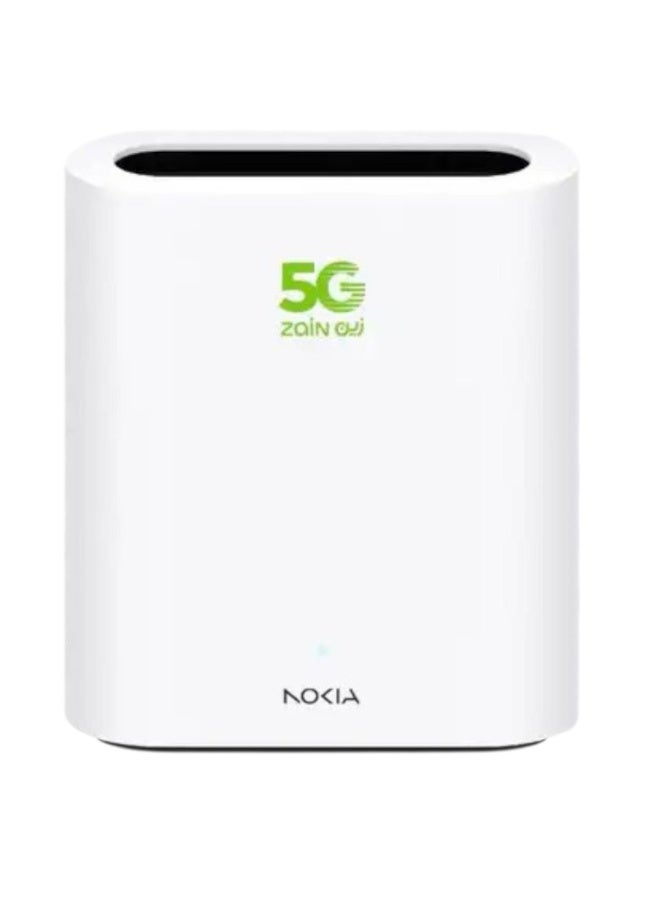 Zain Nokia 5G Gateway 6.1 Wi-Fi 6 Router – Ultra-Fast 5G Internet, High-Gain Antennas, Supports Zain & Mobily Networks | White - Image 1
