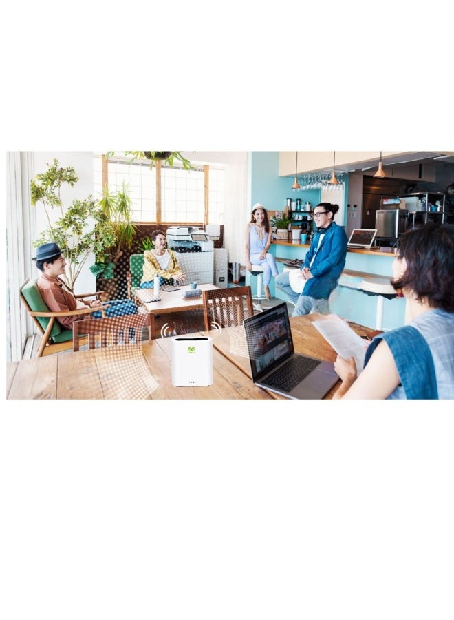 Zain Nokia 5G Gateway 6.1 Wi-Fi 6 Router – Ultra-Fast 5G Internet, High-Gain Antennas, Supports Zain & Mobily Networks | White - Image 5