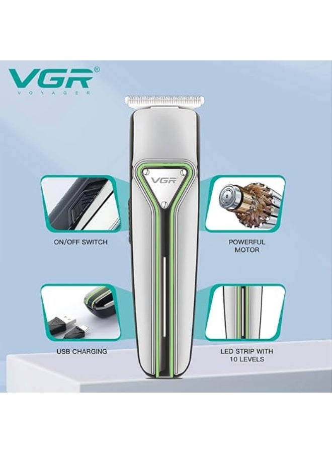 في جي آر V-008 Professional Rechargeable Hair Trimmer - Image 3