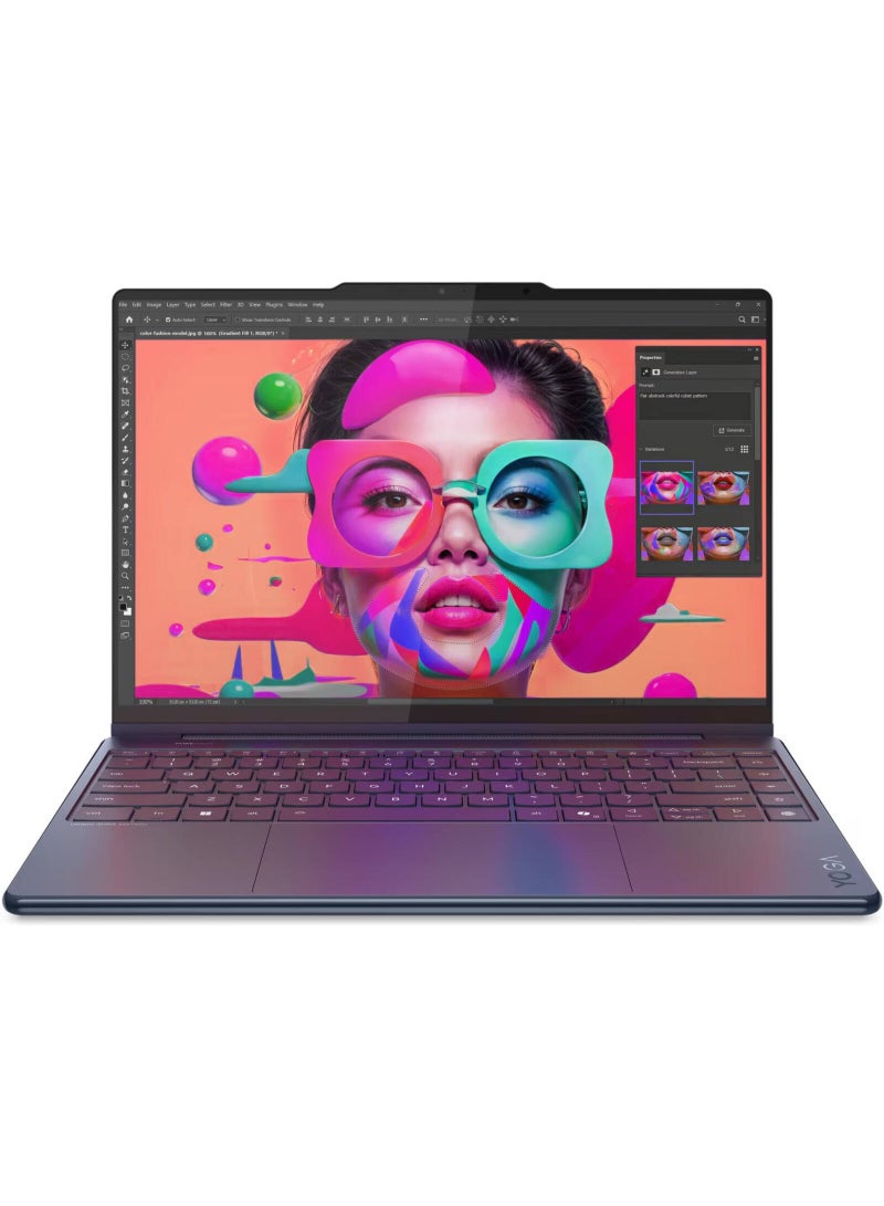 Lenovo Yoga 9 2-in-1 14ILL10 Aura Edition Copilot+ Laptop, 14" 4K WQUXGA OLED Touch, Intel Core Ultra 7 258V, 32GB RAM, 1TB SSD, Intel Arc Graphics 140V, Win11Pro English BLUE - Image 3