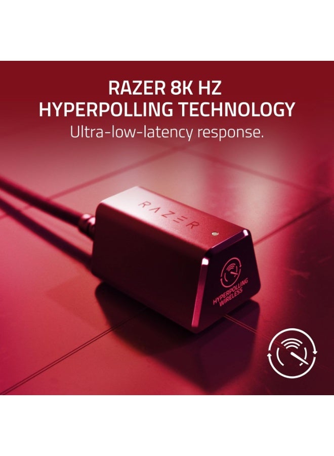 RAZER Viper V3 Pro Wireless Esports Gaming Mouse: Symmetrical, 54g Lightweight, 8K Polling, 35K Optical Sensor, Gen3 Optical Switches, 8 Programmable Controls, 95 Hr Battery - Sentinels Edition - Image 5