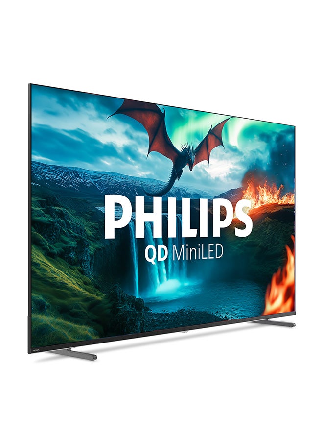 فيليبس تلفاز فيليبس 65 بوصة QD MiniLED 4K جوجل TV | تلفاز ألعاب 144Hz HDMI 2.1 مع VRR و ALLM | دولبي فيجن، دولبي أتموس | تلفاز ذكي متميز - Image 3