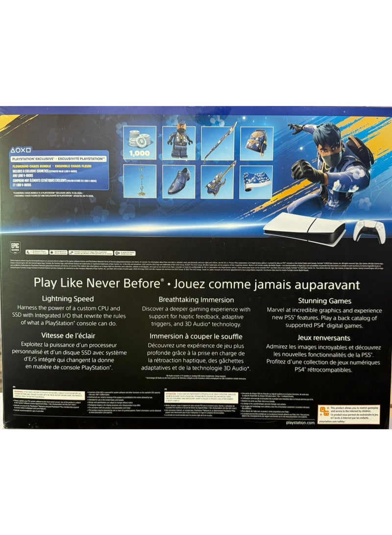 Sony PlayStation®5 Digital Edition 825GB – Fortnite With Extra White Controller Bundle - Image 5