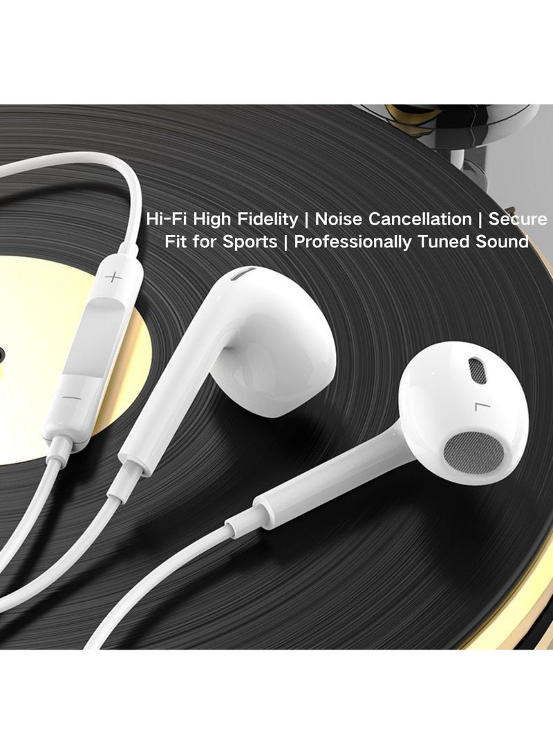 Acer OHW321 Graphene Dynamic Driver Type - C Earphones, Premium Hi - Fi Stereo Noise Cancelling Headphones, Compatible with Android/iPhone 15 - 16/HarmonyOS, Ergonomic Waterproof Gaming Earbuds for Music/Call/Game white - Image 2