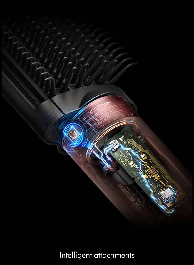 دايسون Airwrap Co-anda2x multi-styler and dryer - Straight+Wavy (Ceramic Pink/ Rose Gold) - Image 4