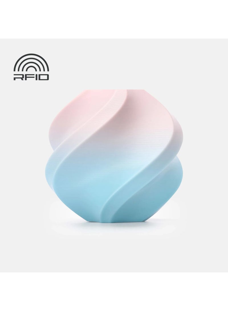 بامبو لاب Bambu Lab PLA Basic Gradient (with Spool) Cotton Candy Cloud